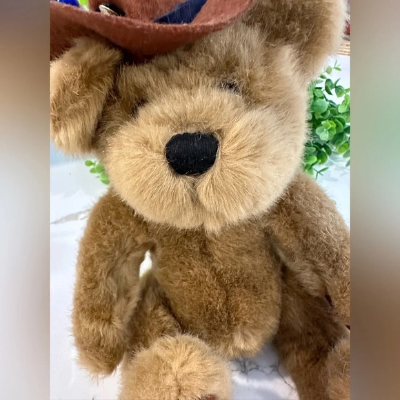 🎄VTG Pickford Bear Western Hat Brass Button Cody Brown EUC  MISSING shirt - Picture 2 of 6